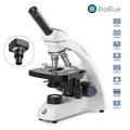Euromex BioBlue 40X-800X Monocular Portable Compound Microscope w/ 5MP USB 2 Digital Camera BB4220B-5M